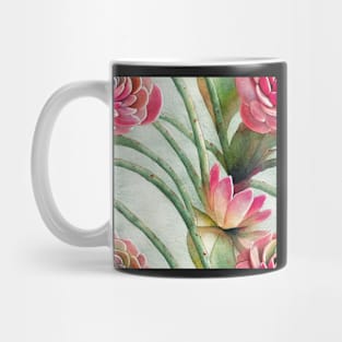 Watercolor succulent pattern Mug